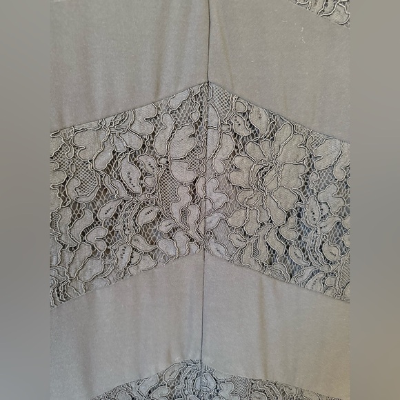 Ralph Lauren Black with lace detail fitted dress Size 12 - Picture 11 of 11